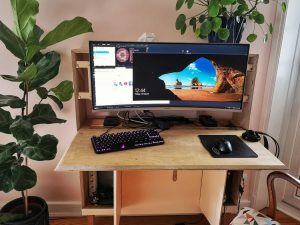 I build my own desk